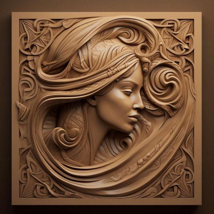 نموذج ثلاثي الأبعاد لآلة CNC 3D Art 